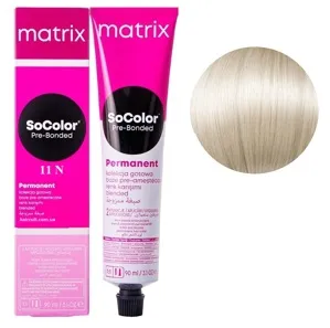 11N ультрасвітлий блондин натуральний Крем-фарба для волосся, 90 мл SoColor Pre-Bonded  MATRIX (оновлений дизайн)